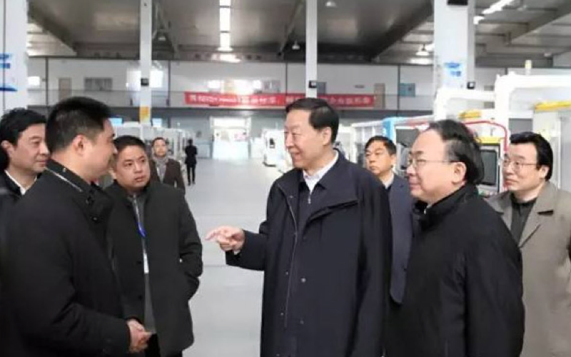 省委书记罗志军无锡新区调研，ag公司作为重点考察企业